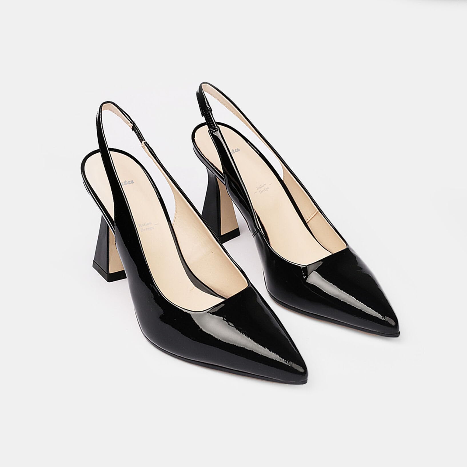 Bata Slingbacks femme cuir talon 10 cm