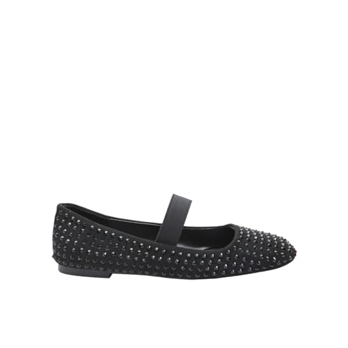 Bata Ballerines Mary Jane strass tissu femme