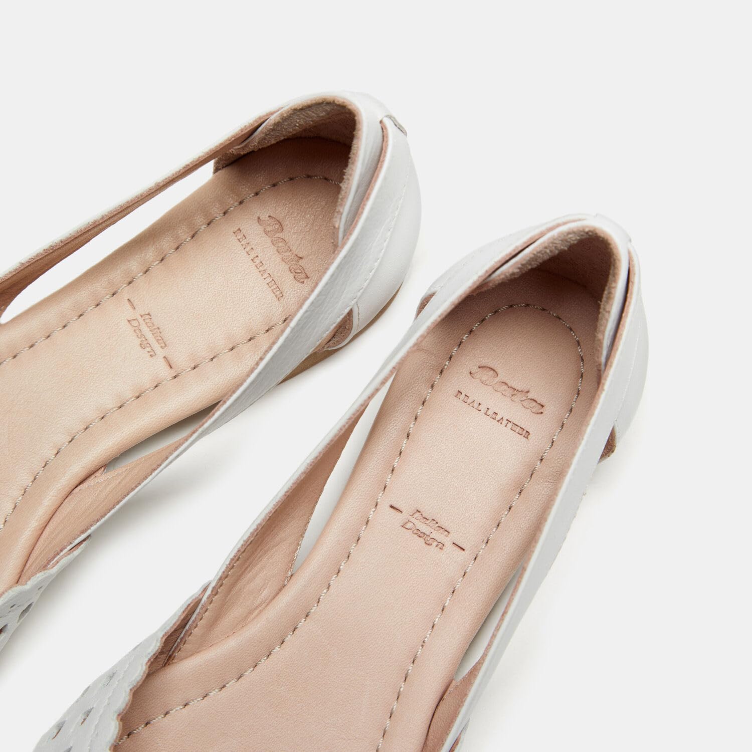 Bata Ballerines cuir femme plates confort ville