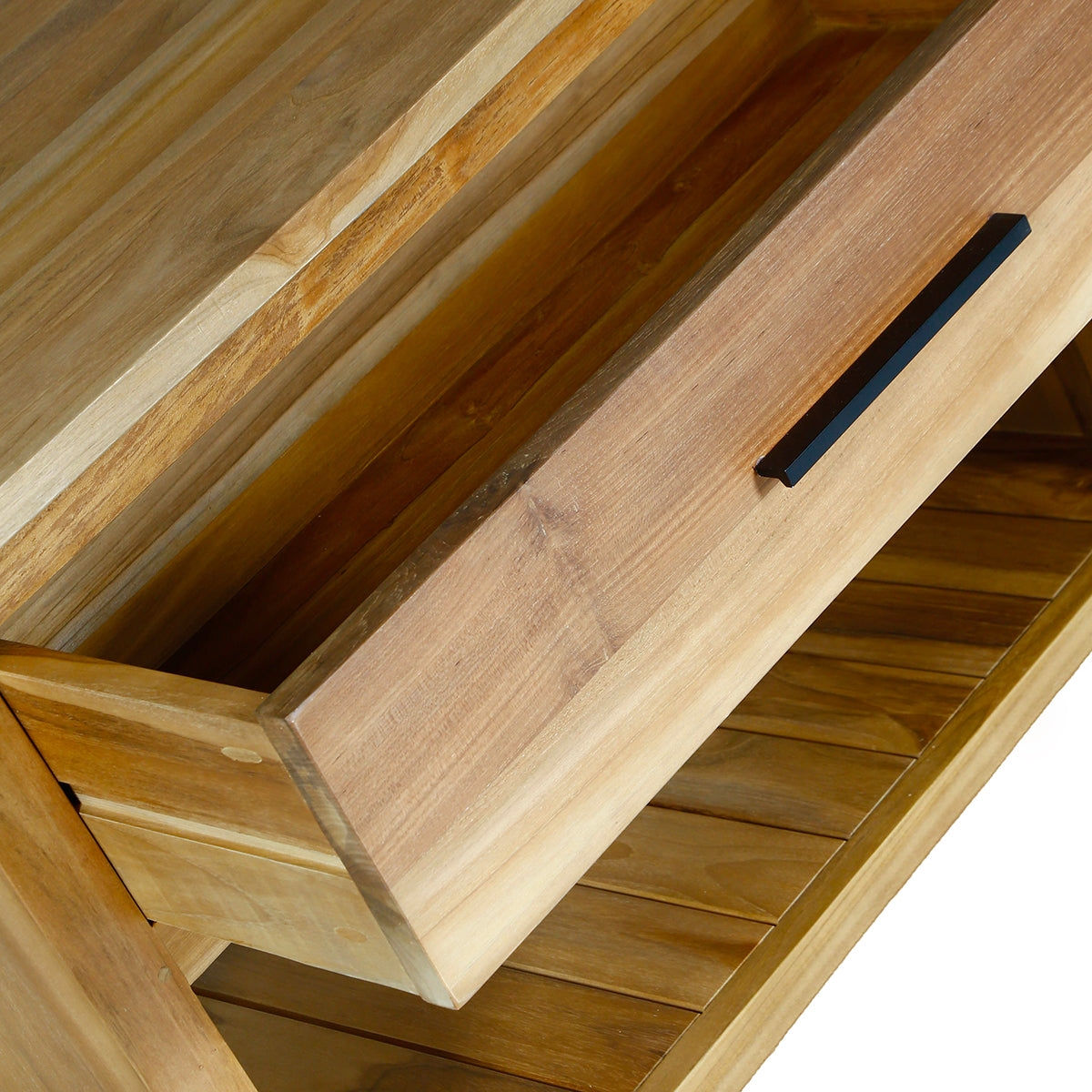 Berah Getah Marli meuble vasque teck 90 cm