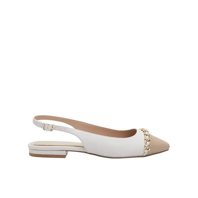 Bata Slingback femme talon ville confort