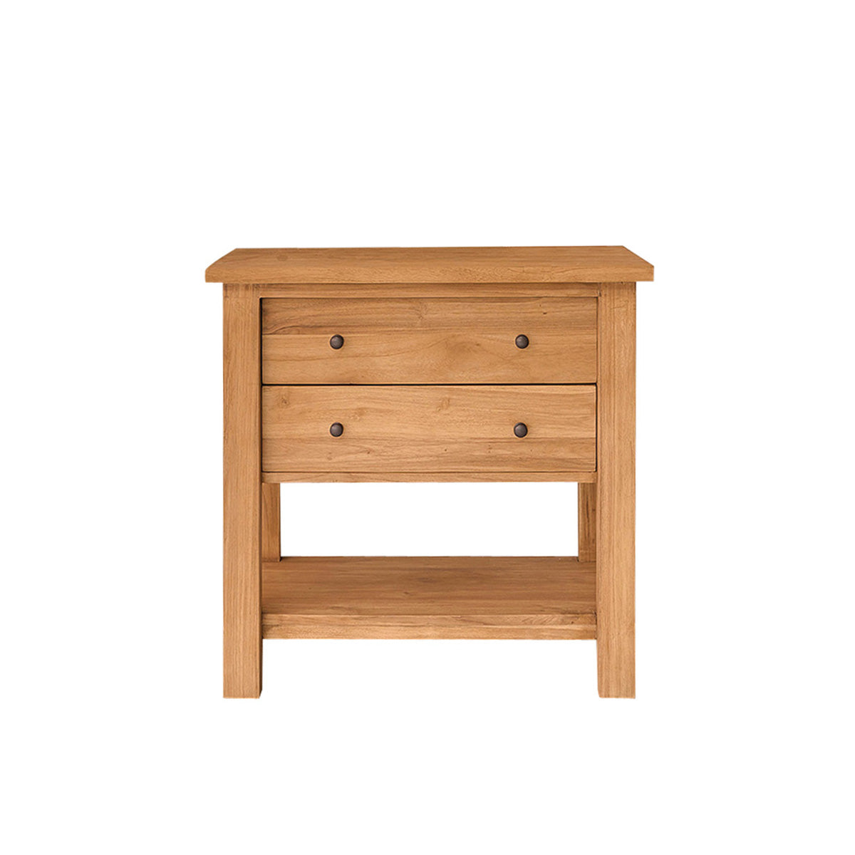 Berah Getah Nahele meuble sous vasque teck recyclé 82 cm