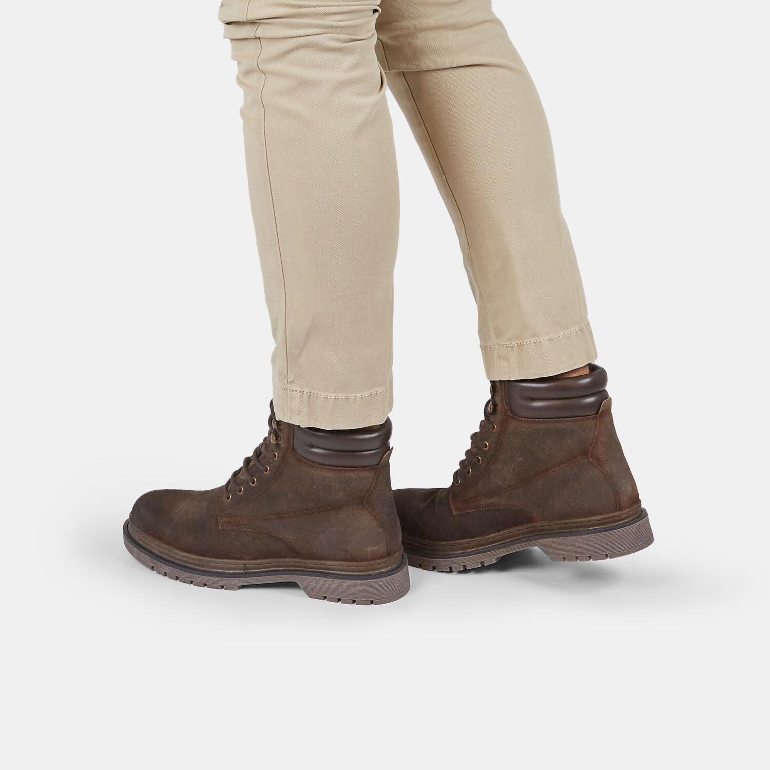 Bata Bottines Homme Cuir Velours Ville