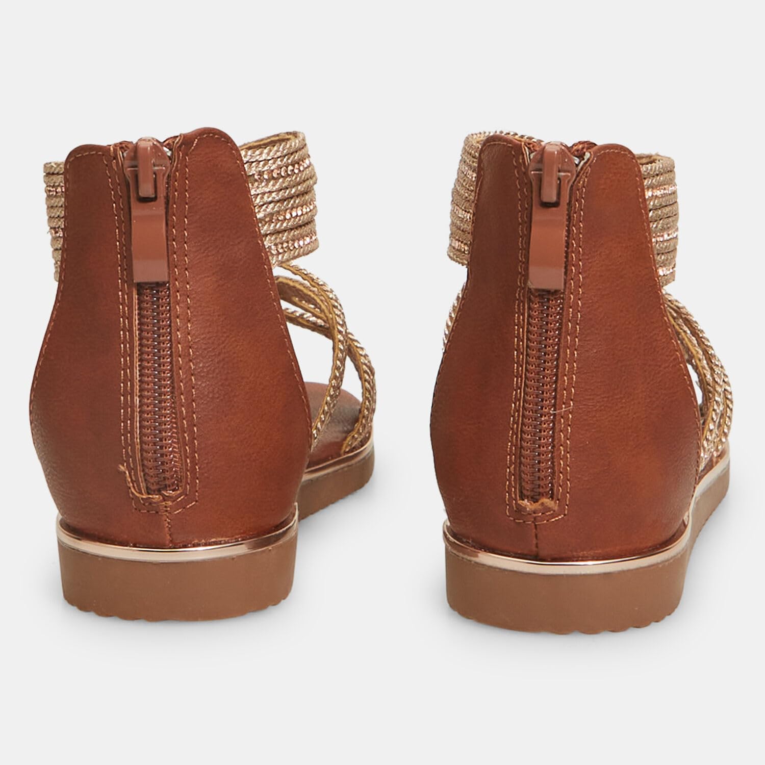 Bata Sandales fille fermeture éclair 33 EU corde