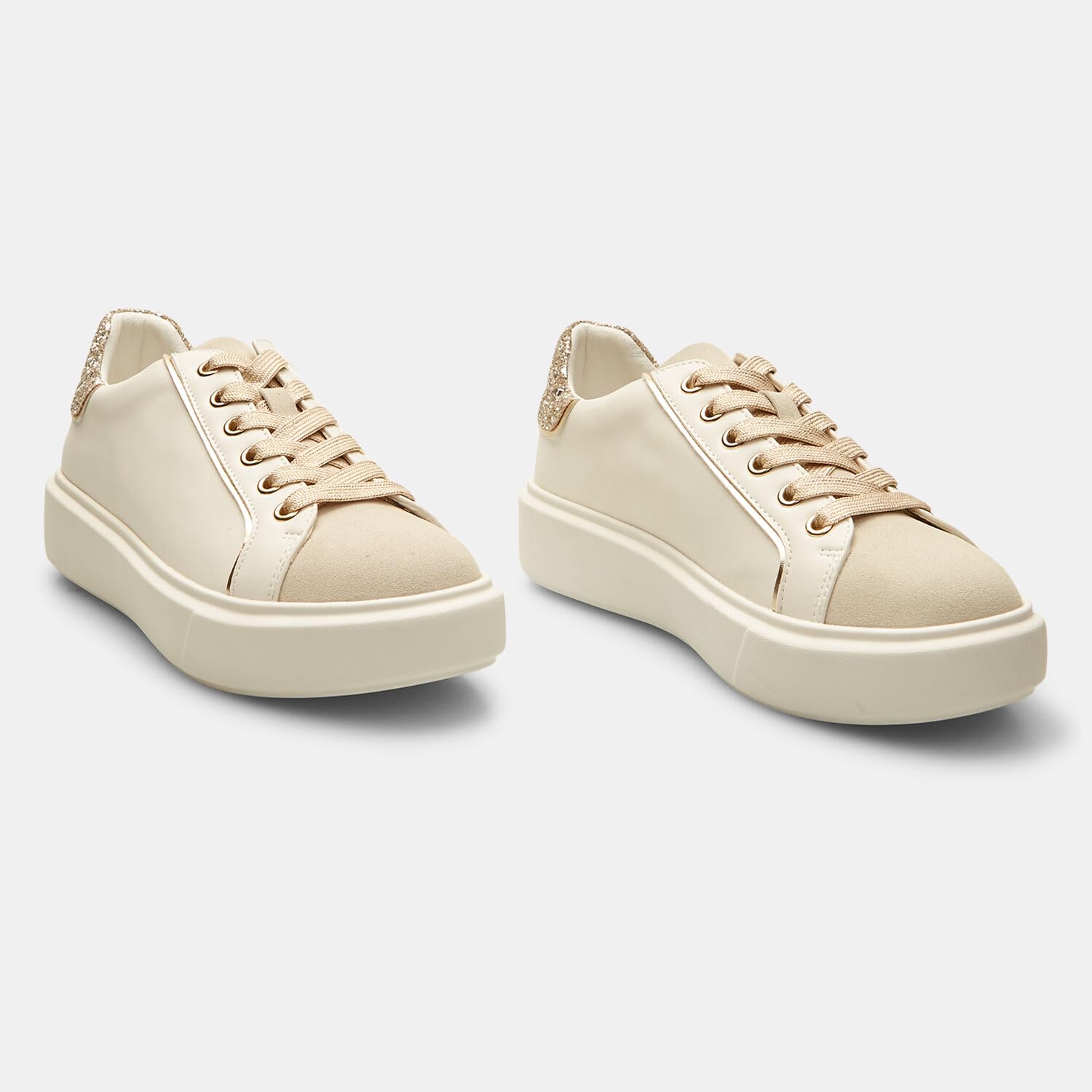 Bata sneakers femme pailleté talon 4 cm