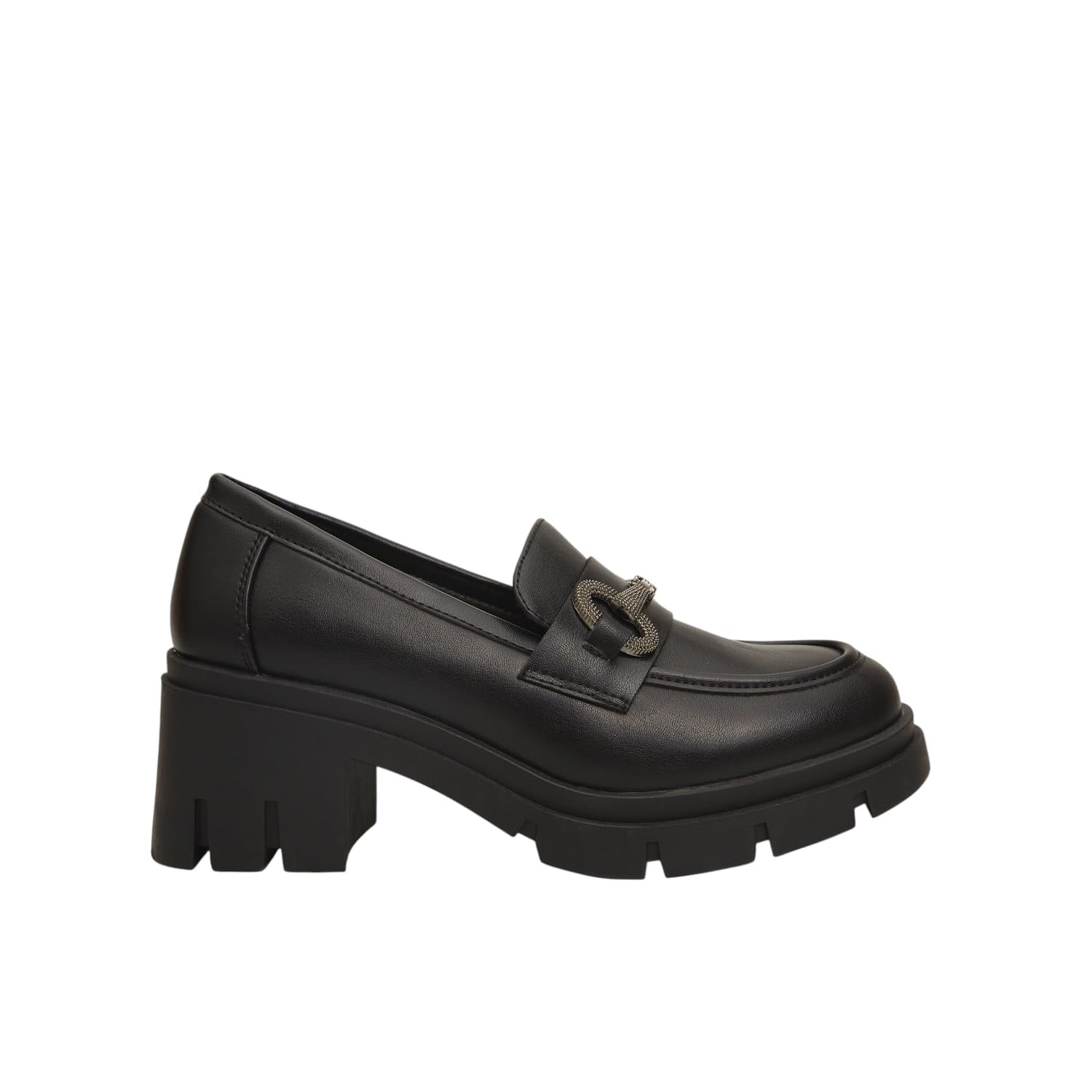 Bata Red Label Mocassins Femme Talon Midi Barrette