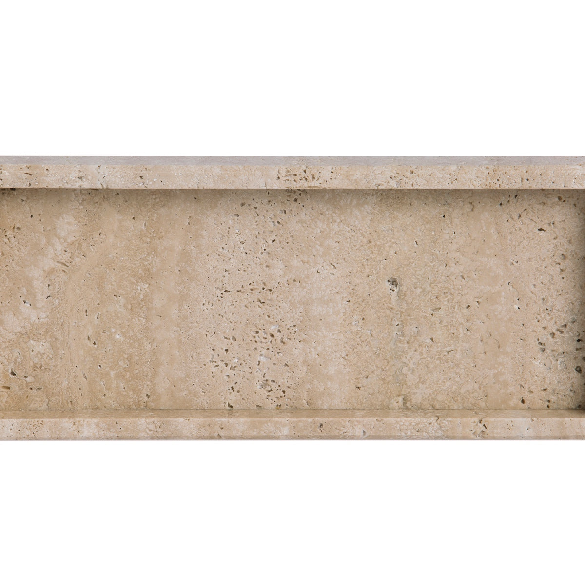 Andrea House Décoration plateau rectangulaire marbre travertin