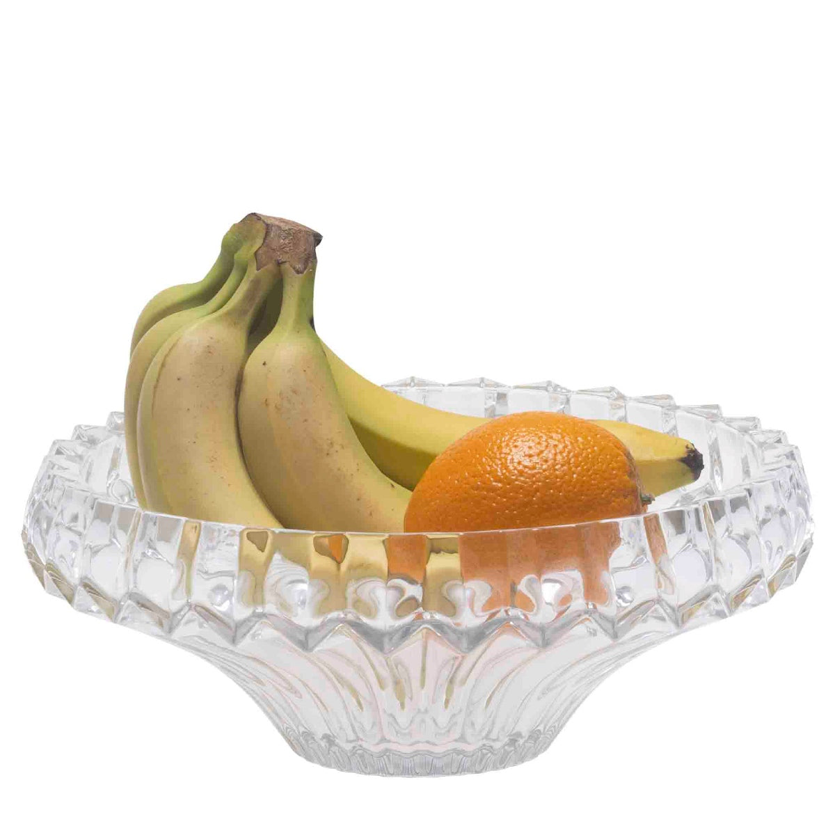 Andrea House Coupe fruits verre taillé classique