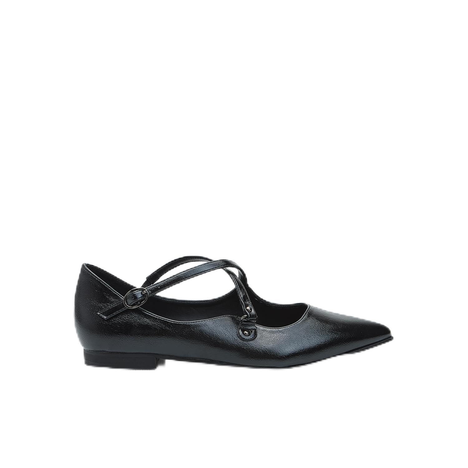 Bata Ballerines ballerine femme verte double bande