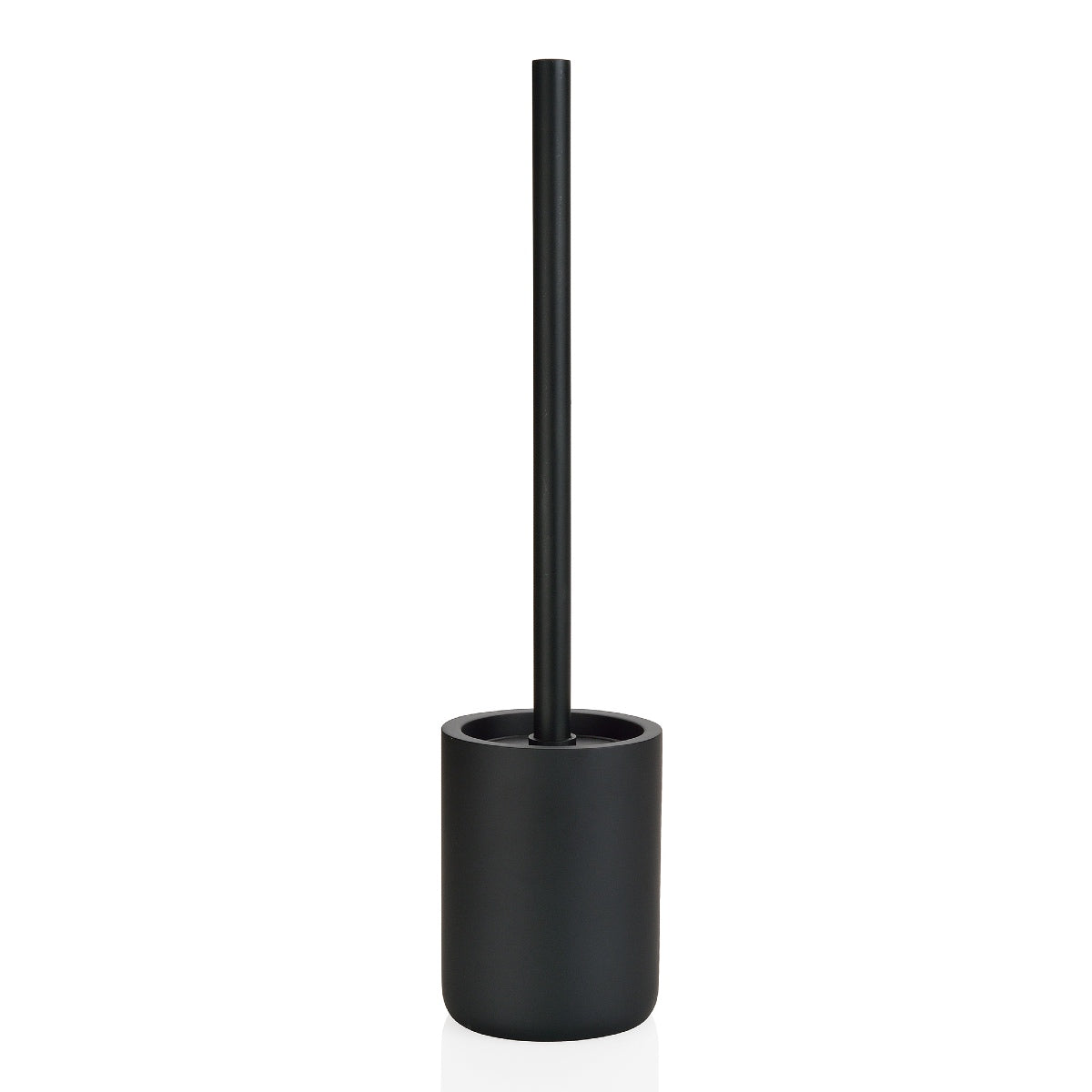 Andrea House Baño brosse WC noire plastique