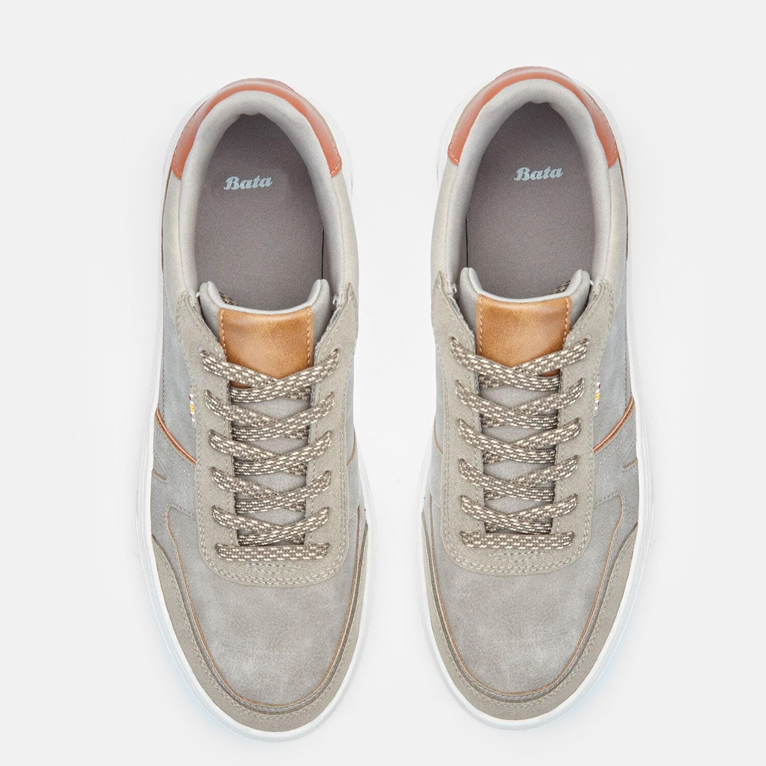 Bata Sneakers Homme Taupe Confort Usage Ville