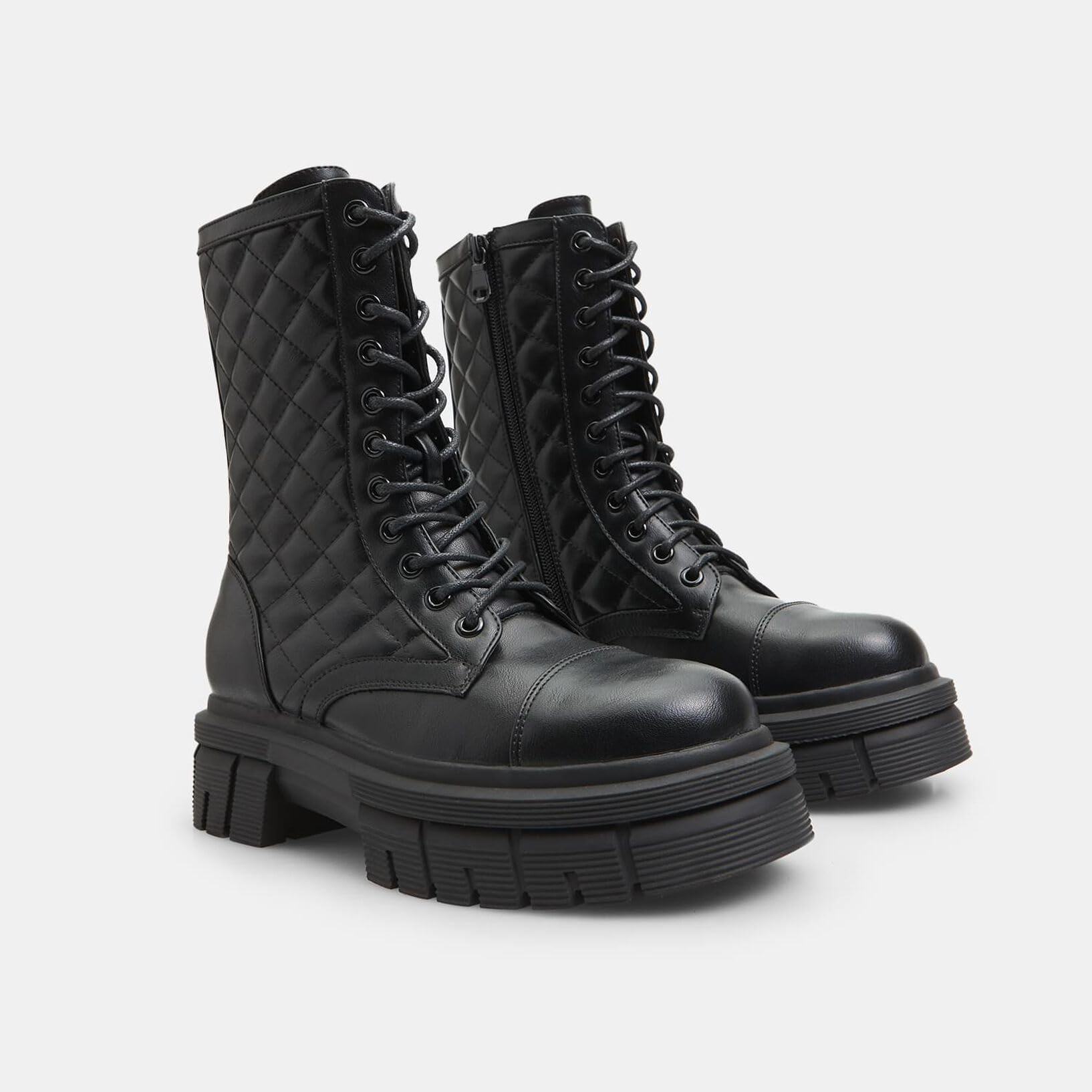 Bata Bottines Femme Matelassée Boots Hiver Confortable