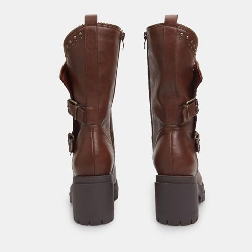 Bata Bottes motard femme à talon hiver confort