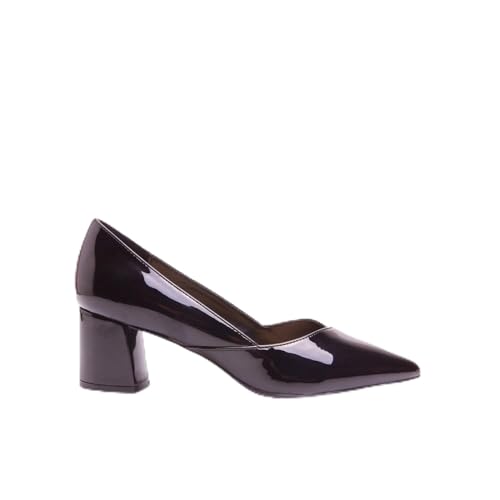 Bata Escarpins vernis femme à talons brillants