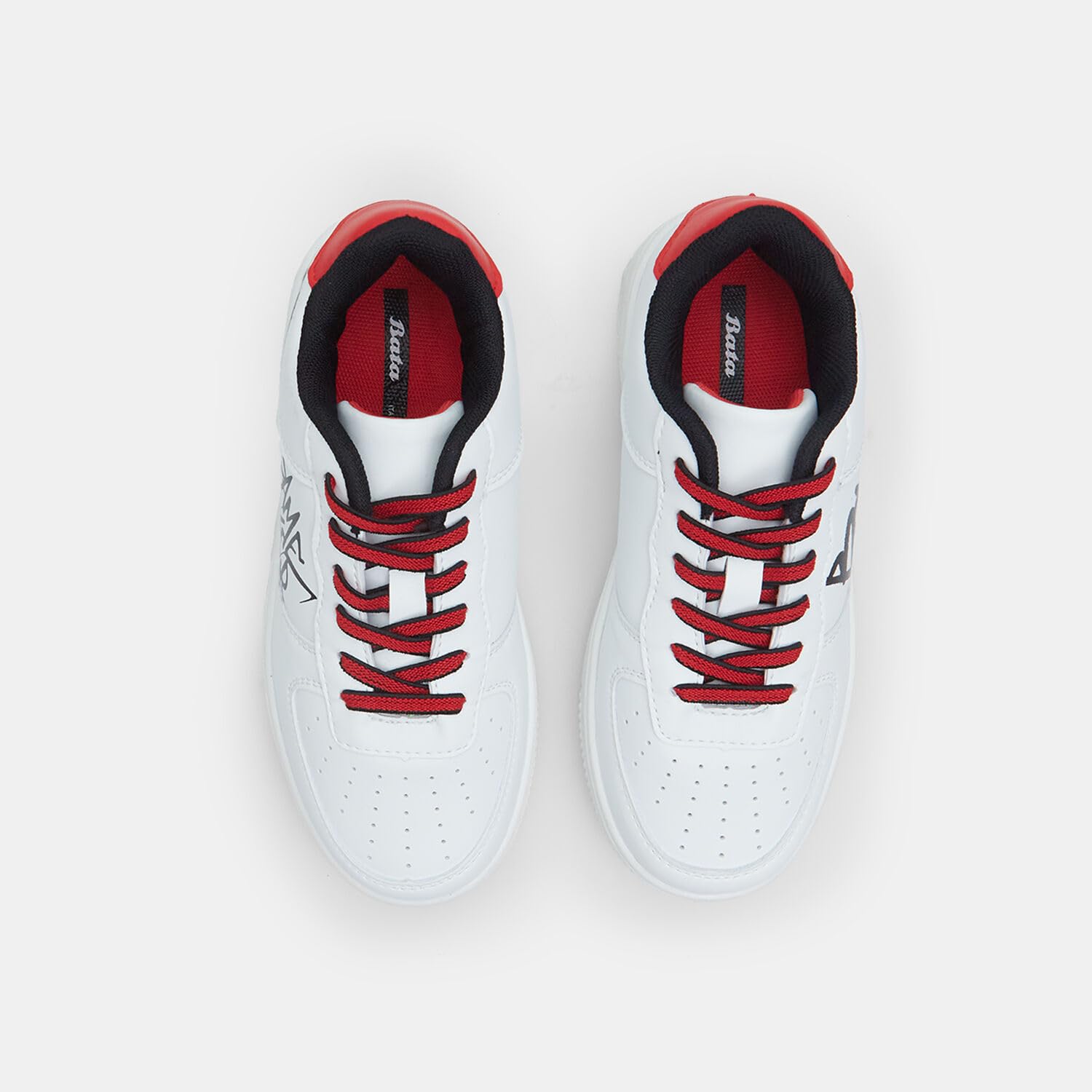 Bata Sneakers garçon lacets colorés école