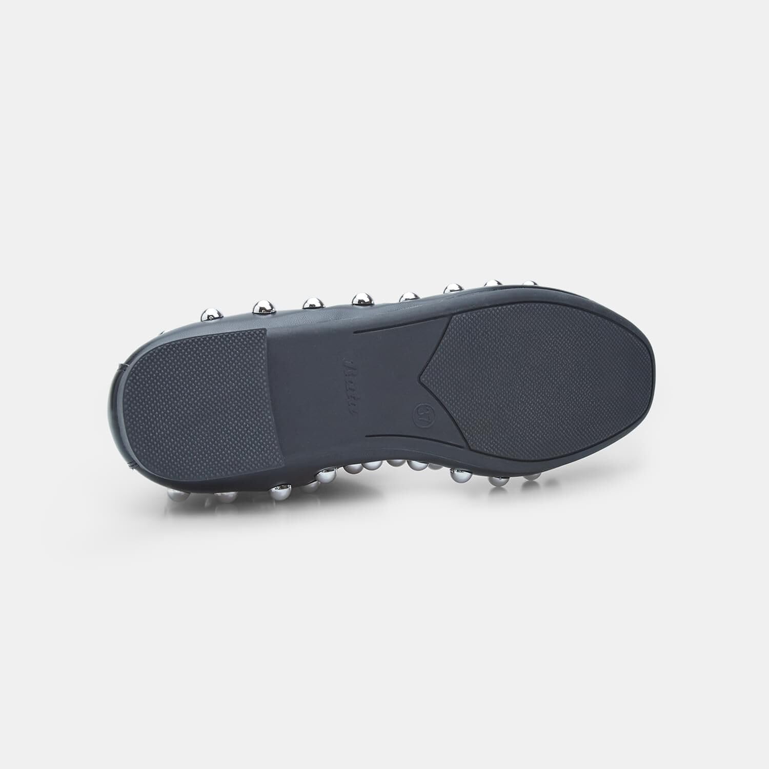 Bata Ballerines Femme Noires Taille 35 EU Plates