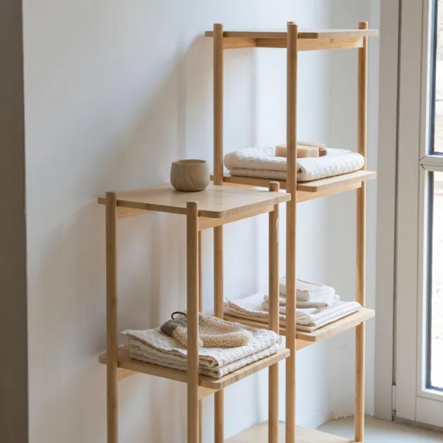 Andrea House étagère salle de bain bambou 4
