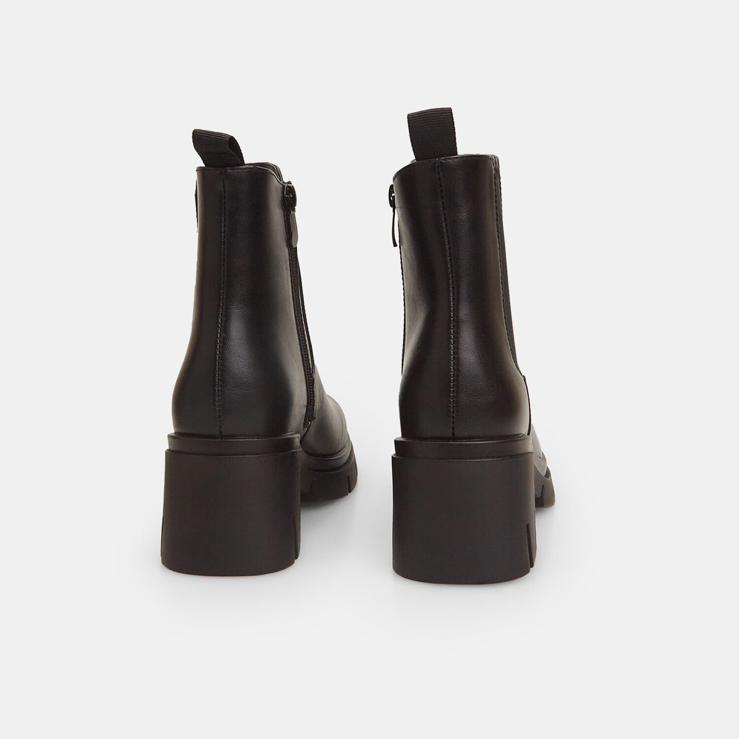 Bata Bottes Chelsea femme cuir à talon moyen