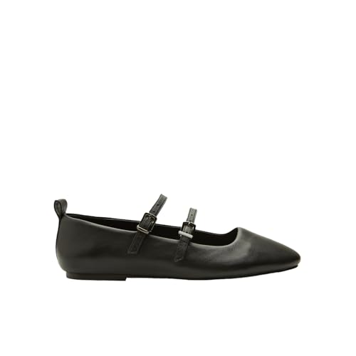 Bata Ballerines cuir femme 36 EU double sangle
