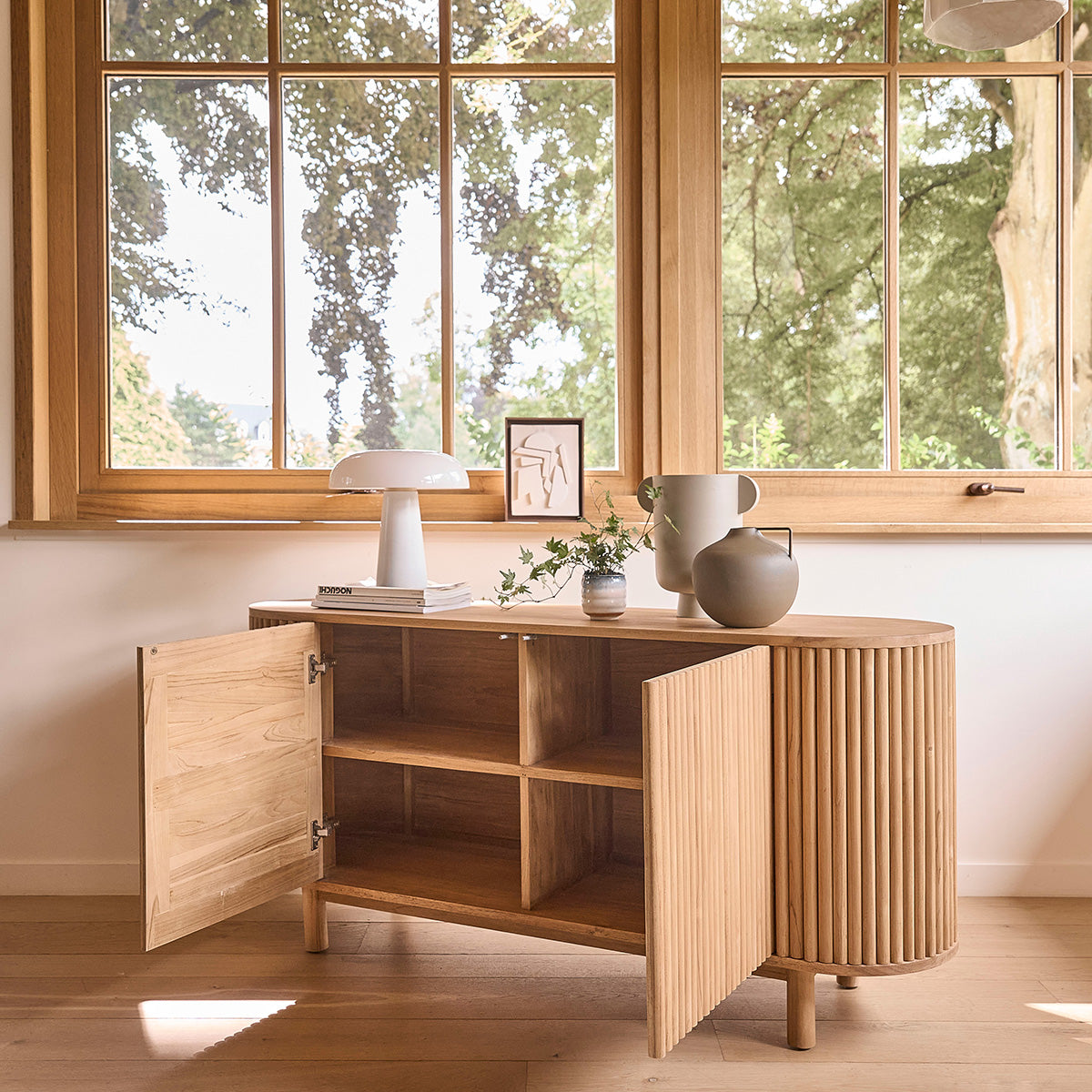 Berah Getah COLINE buffet 160 cm teck massif