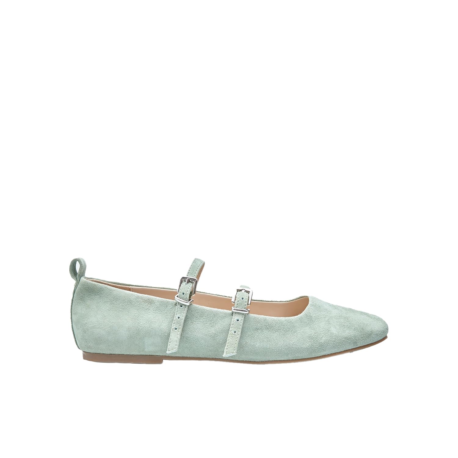 Bata Ballerines Double Bande ballerines femme daim 36 EU plates