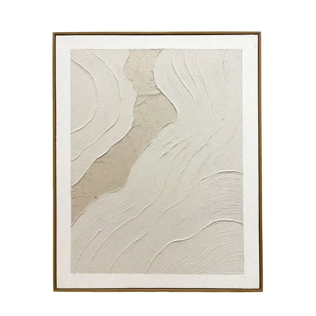 Andrea House tableau Palawan 80x100 abstrait beige
