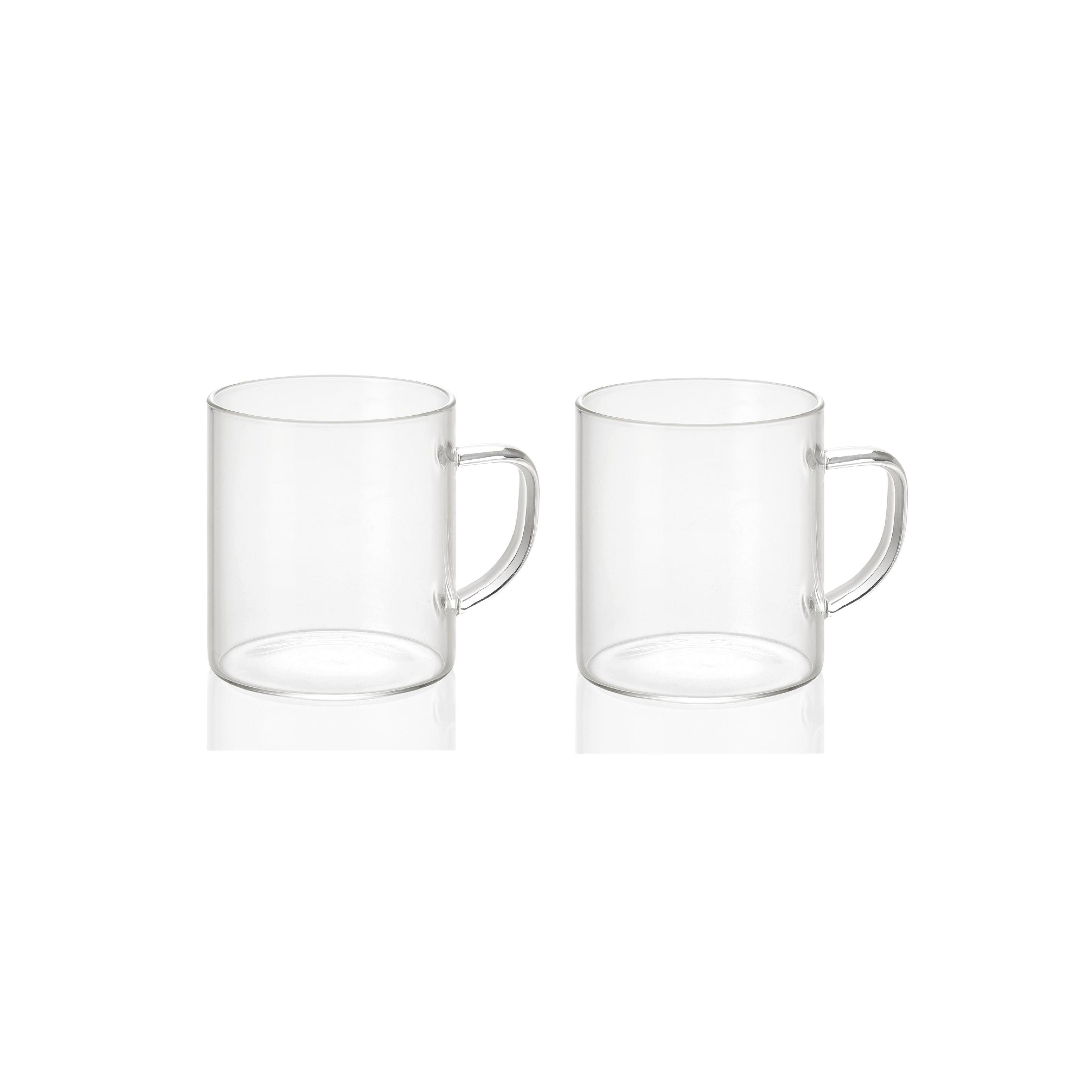 Andrea House set 2 tasses café thé verre