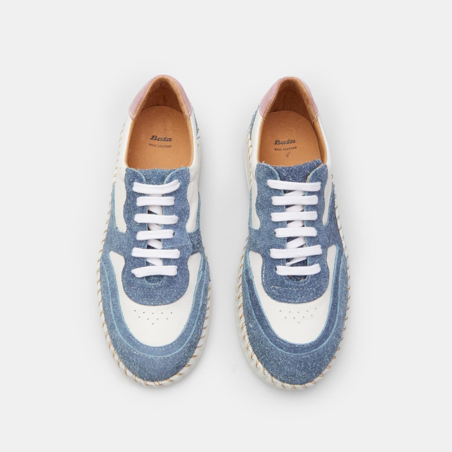 Bata Sneakers cuir baskets femme tendance confortables