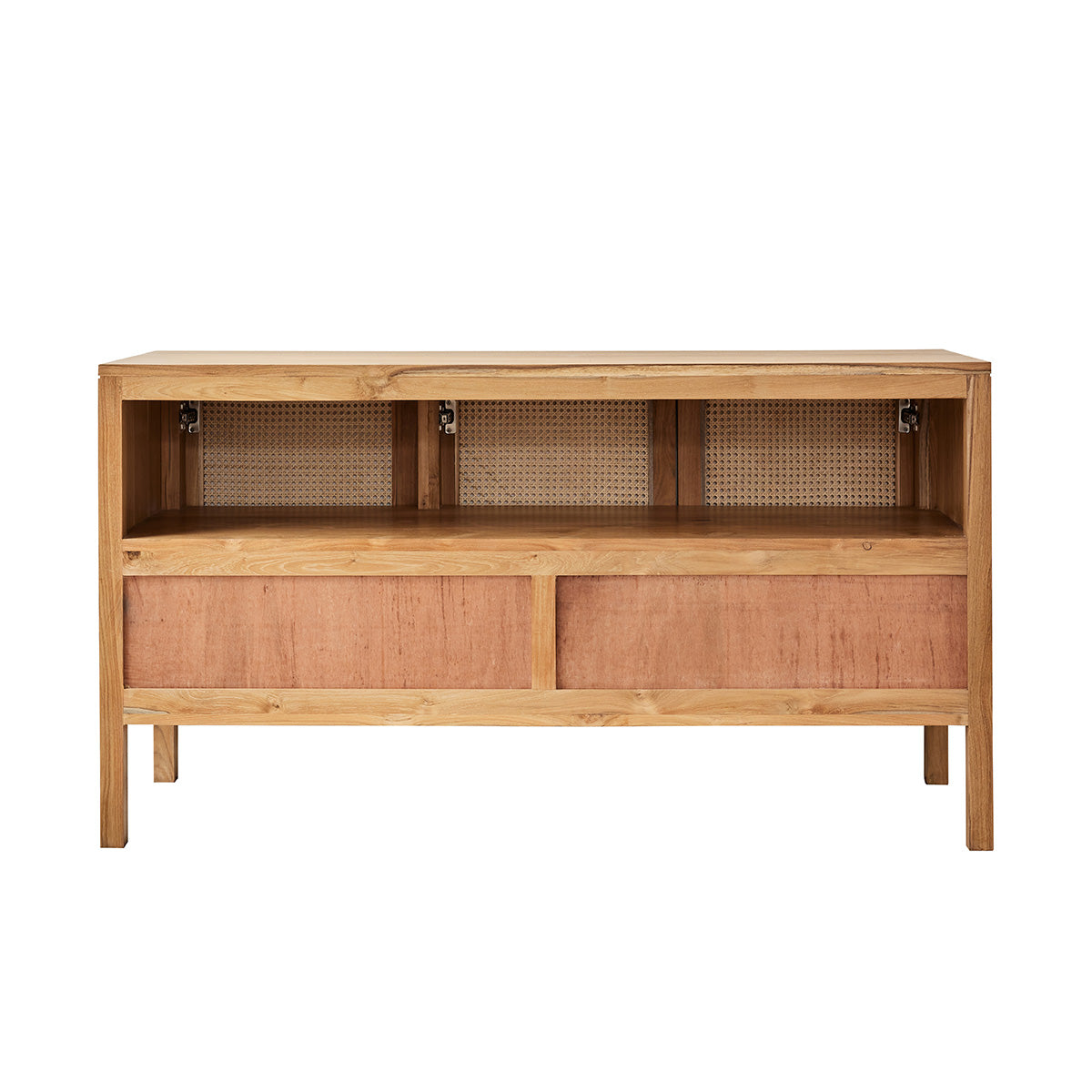 Berah Getah Eliott meuble vasque teck 145 cm cannage