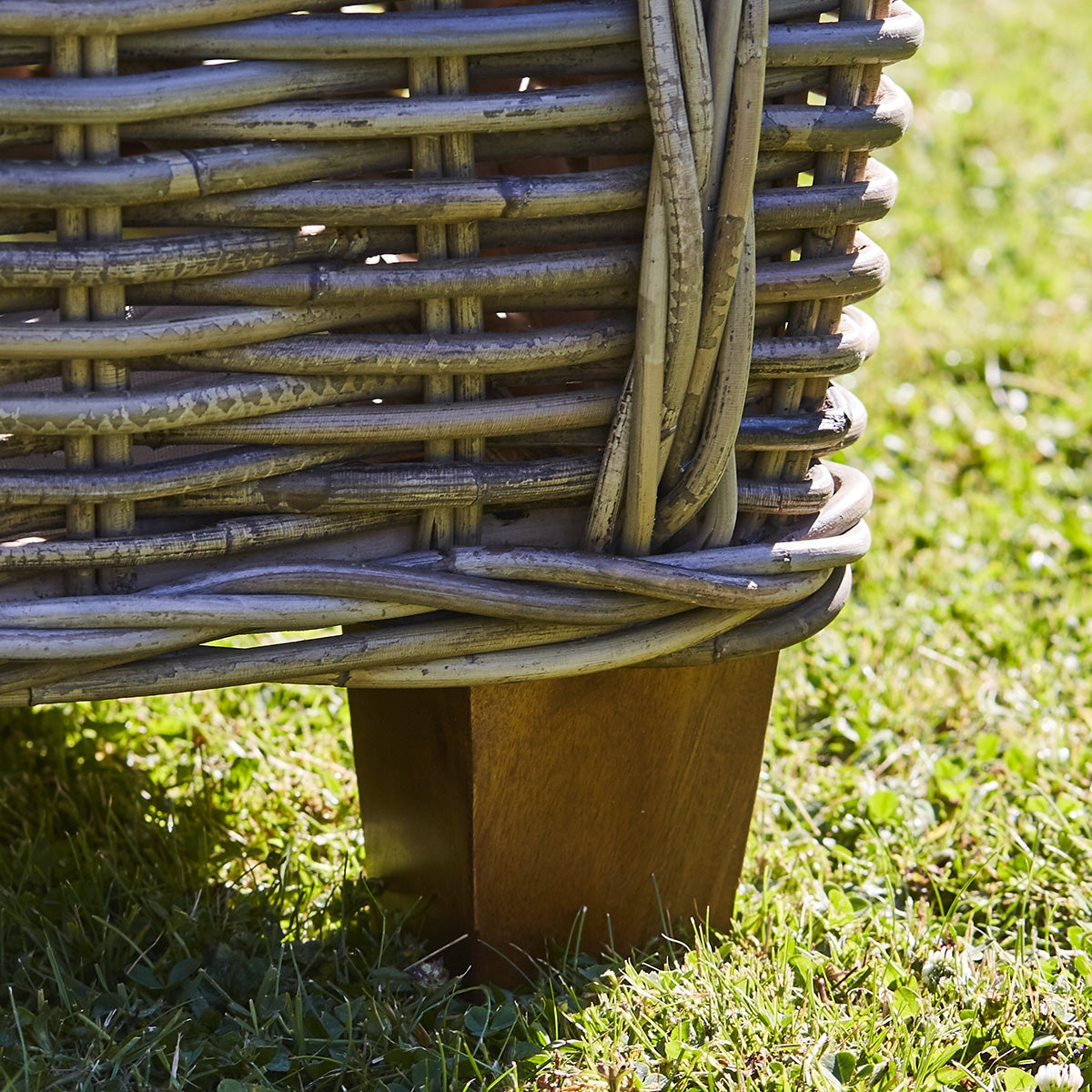 Berah Getah Musa fauteuil jardin kubu naturel rond