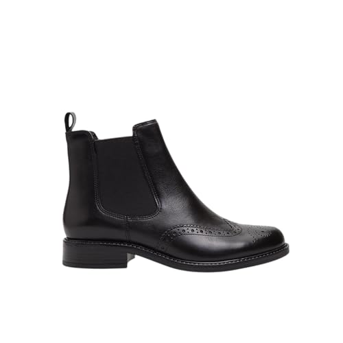 Bata Bottines femme cuir chelsea brogue