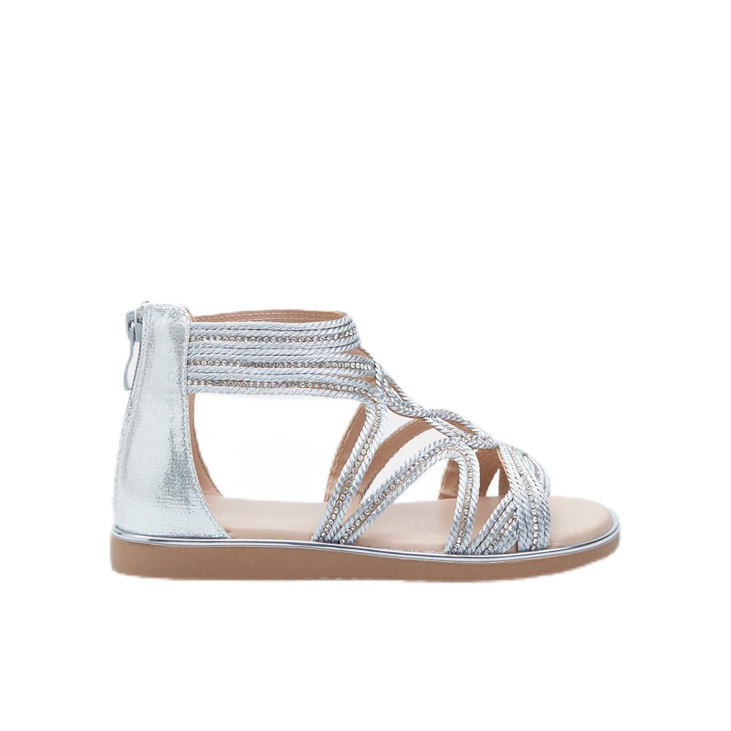 Bata Sandales fille fermeture éclair 33 EU corde