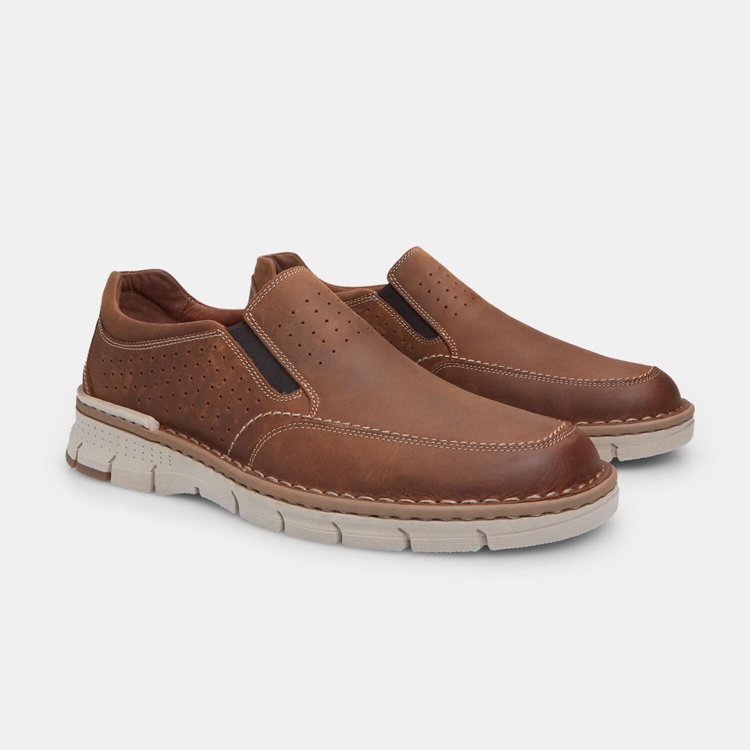 Bata Slip On daim homme chaussures sans lacets ville