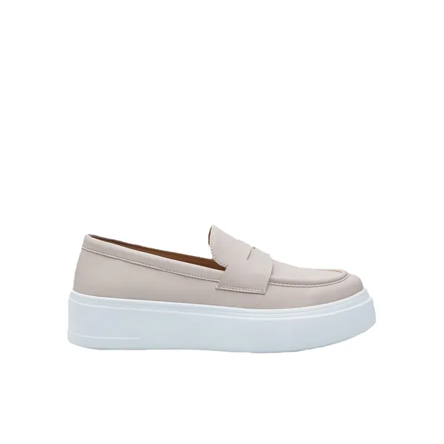 Bata Mocassins femme cuir nude classique 39 EU