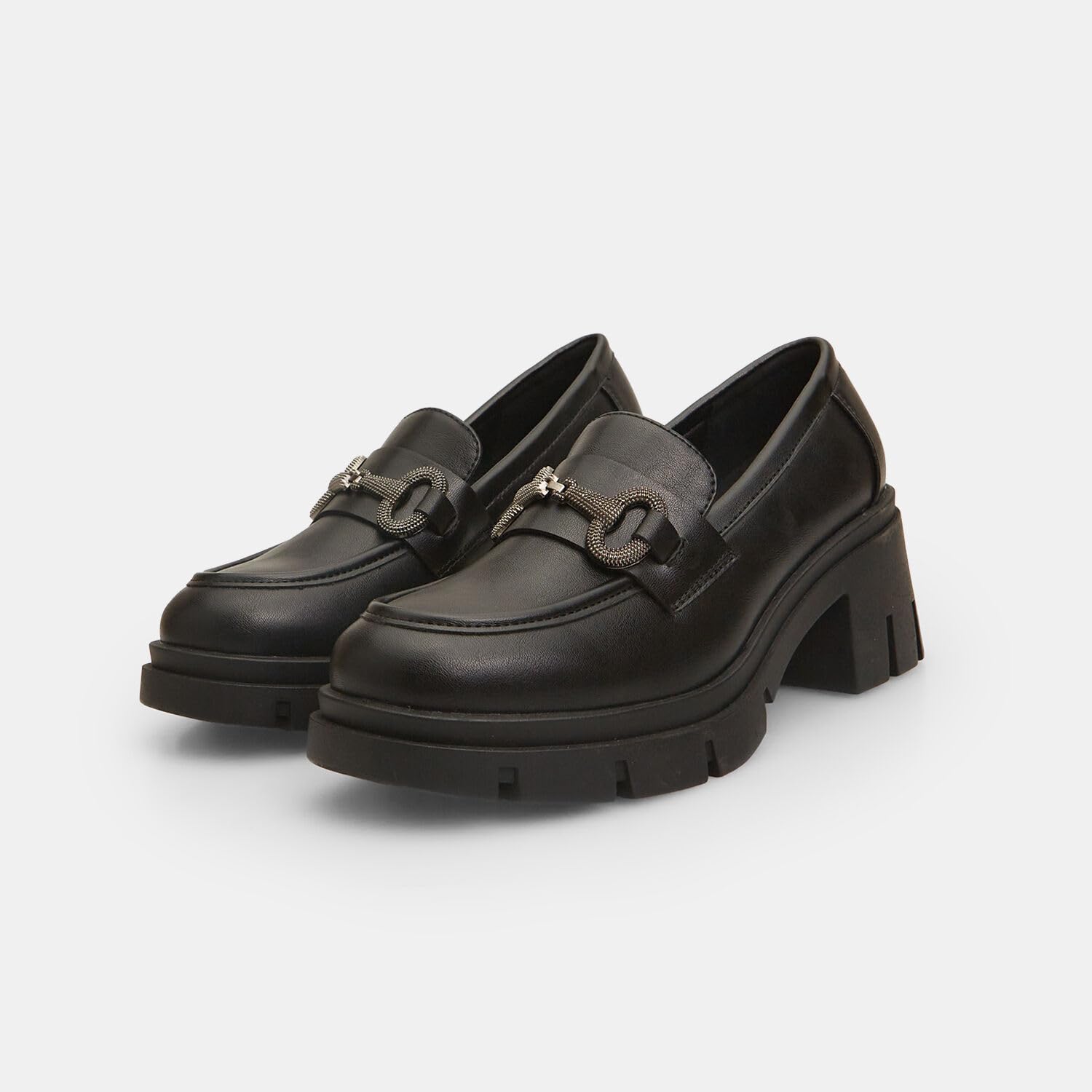 Bata Red Label Mocassins Femme Talon Midi Barrette