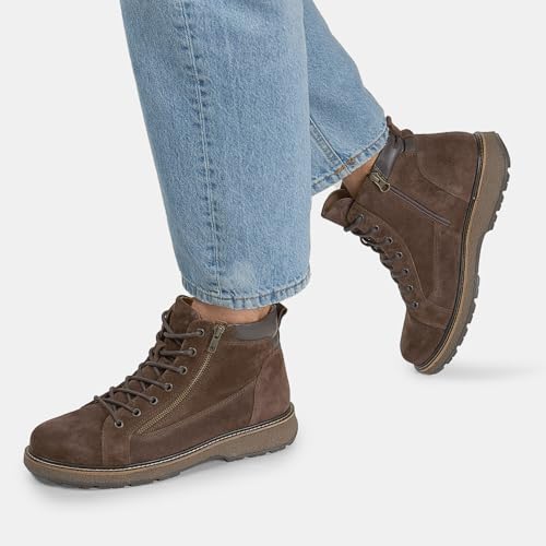 Bata Bottine lacets daim homme confortable