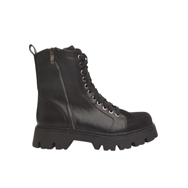 Bata Bottines femme à zip confort ville