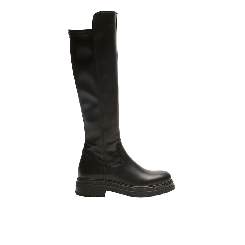 Bata Bottes cuissardes cuir bottes femme confort