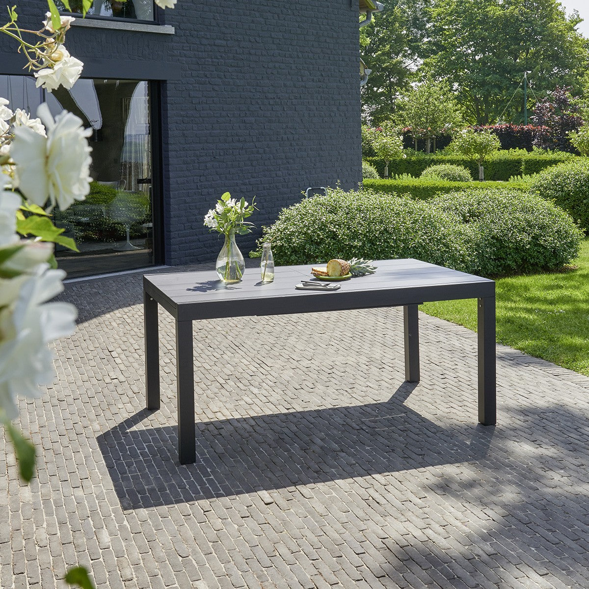 Berah Getah Balistar table de jardin extensible 6/10 alu