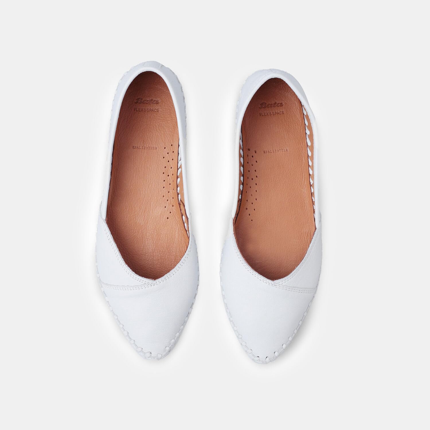 Bata Ballerines cuir femme plates confortables