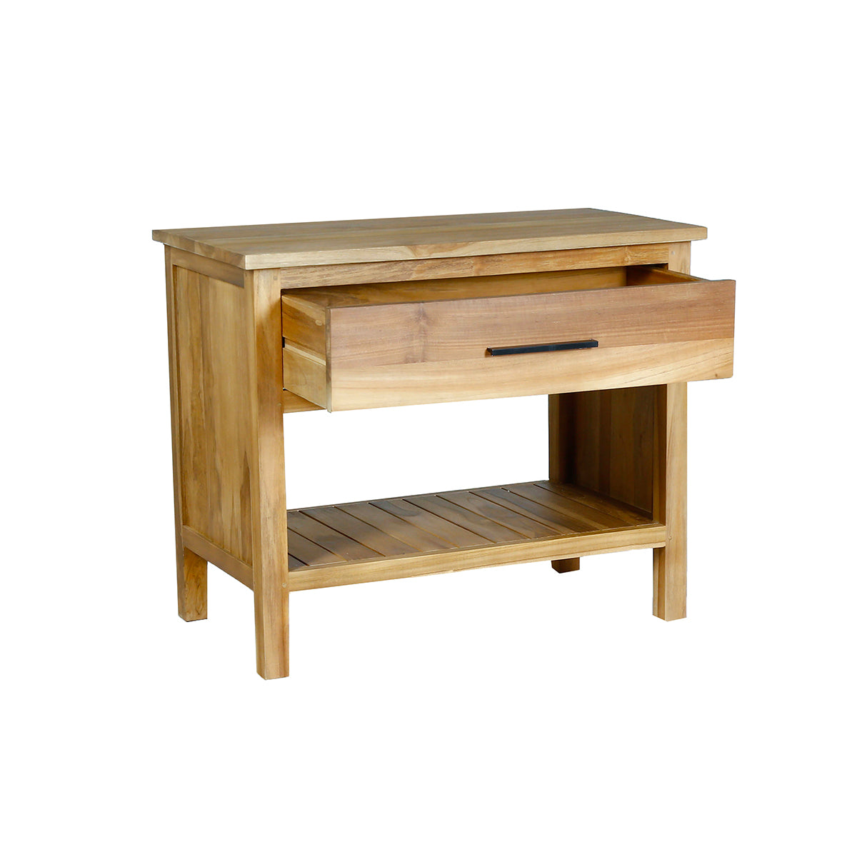 Berah Getah Marli meuble vasque teck 90 cm