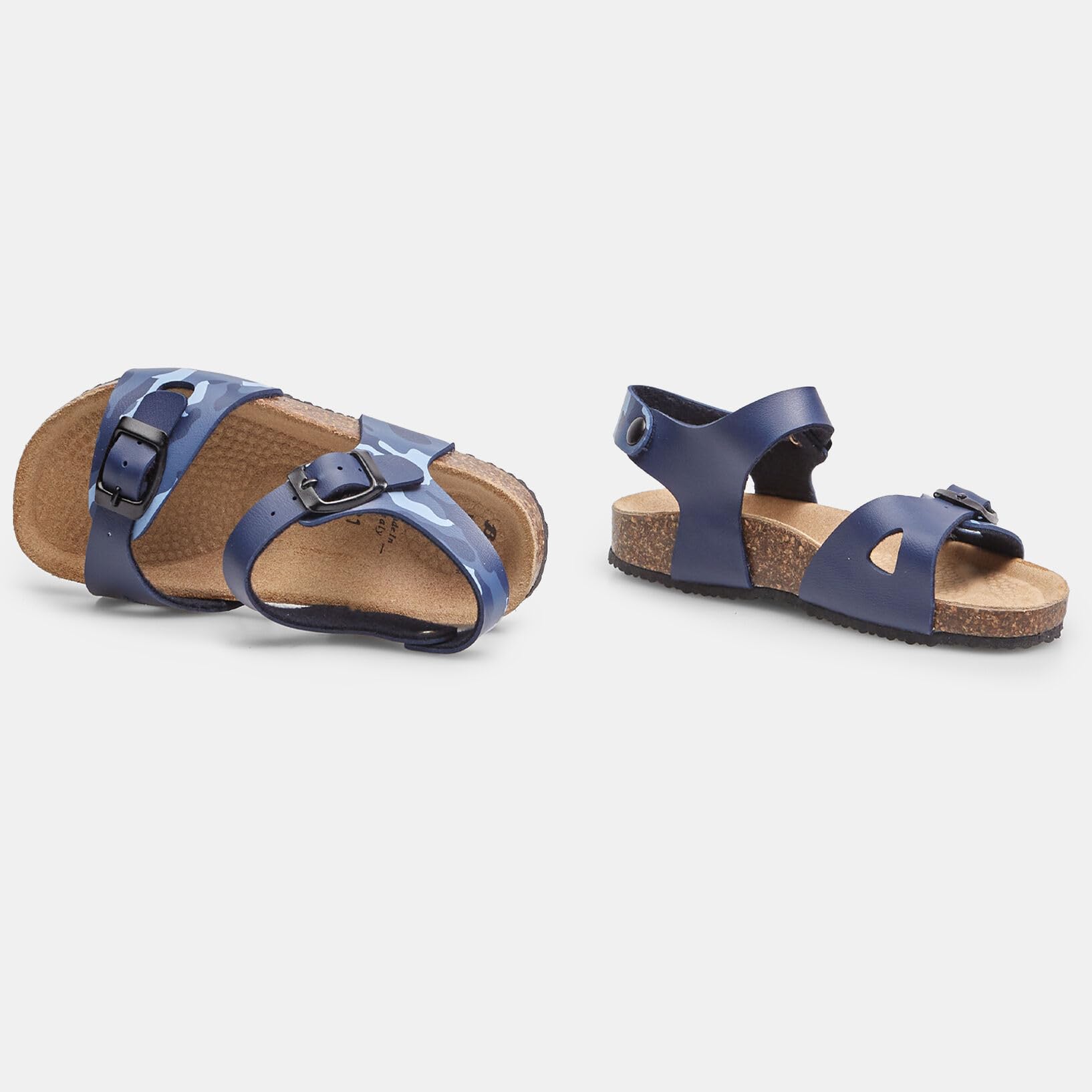 Bata Sandales garçon boucles semelle anatomique