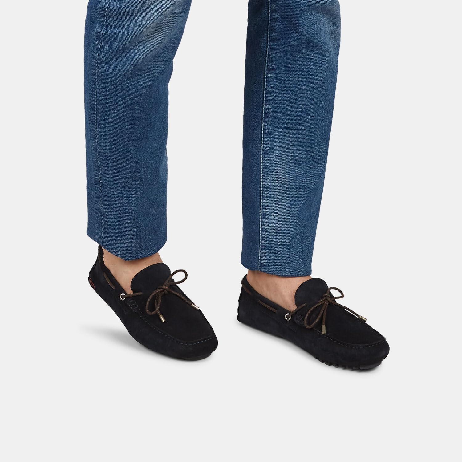 Bata Red Label mocassins homme velours élégant