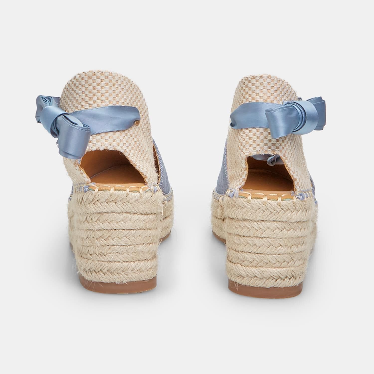 Bata espadrilles femme compensée 6 cm beige élégant