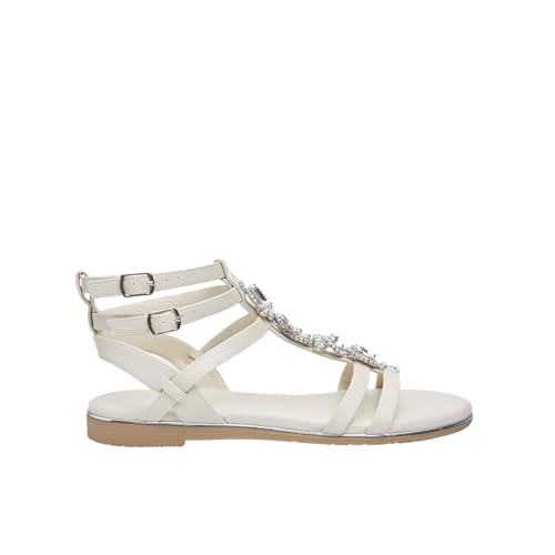 Bata sandales femme style spartiates plates