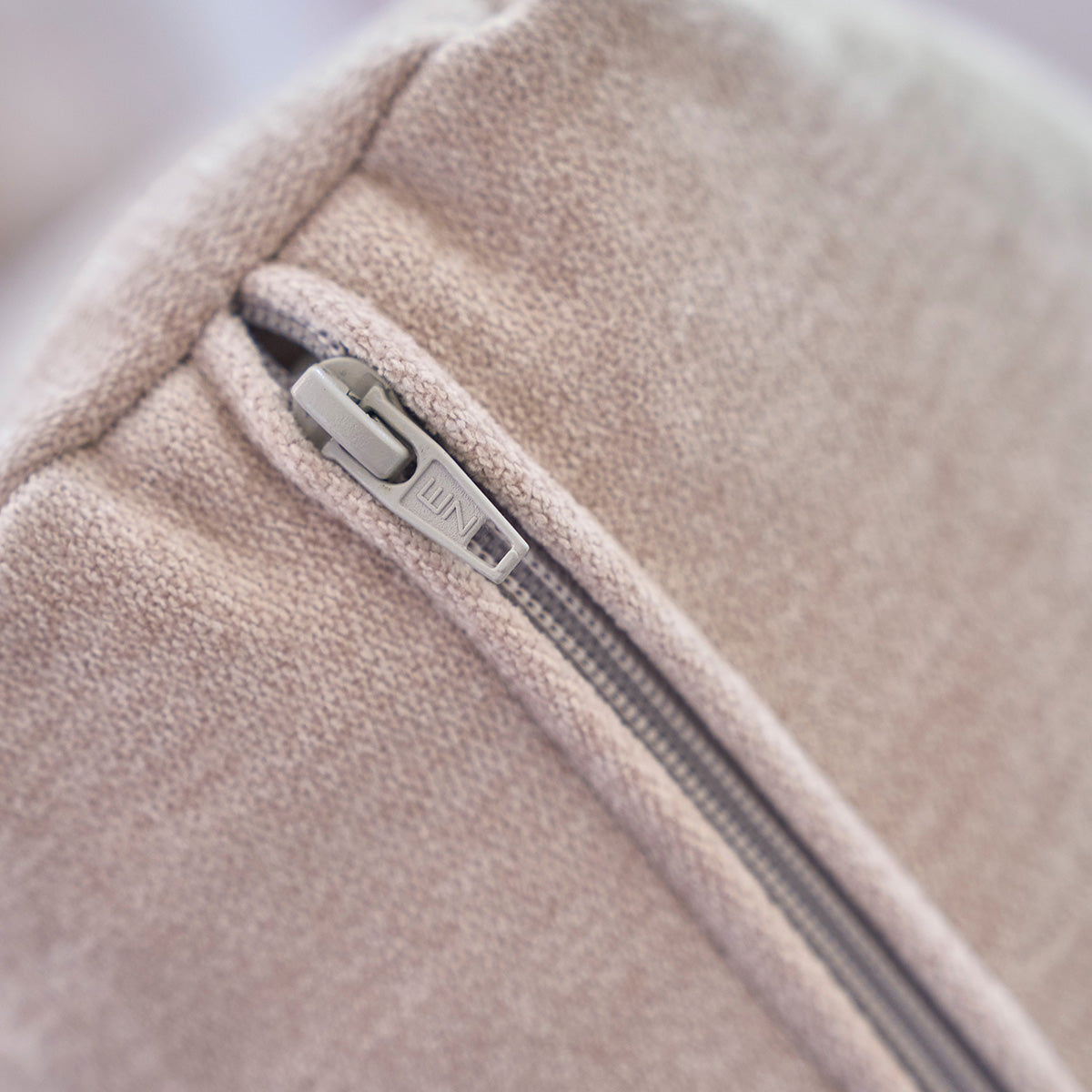 Berah Getah Ondine canapé 3 places velours beige chiné