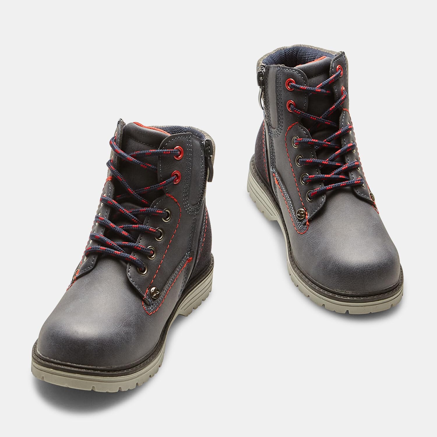 Bata Bottines garçon effet cuir montantes