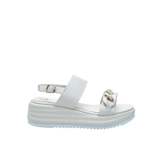 Bata Sandales Femme Cuir Plateforme 5 cm - Sandales