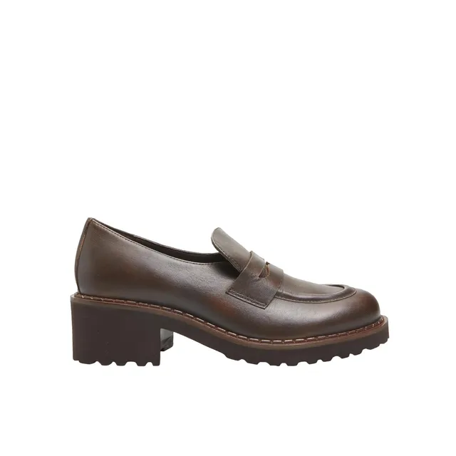 Bata Mocassins mocassin cuir femme talon 4,5 cm