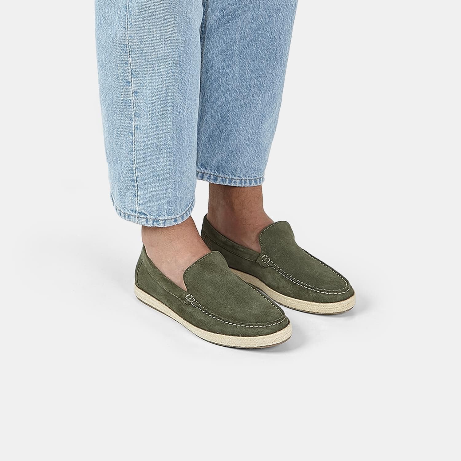 Bata Mocassins homme suède élégants confortables